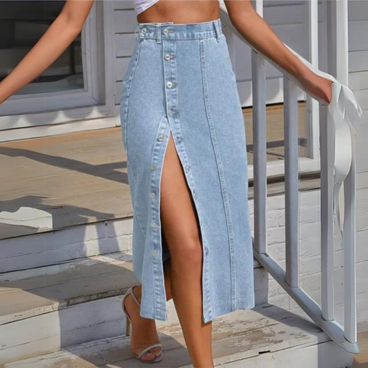 Athena - Elegante Denim Rok