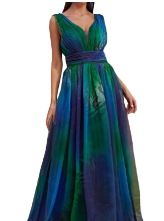 Monnica - Elegante maxi jurk