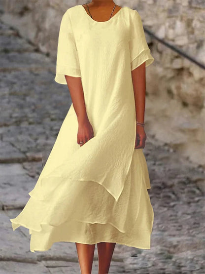 Nara - Elegante en chique jurk met laagjes