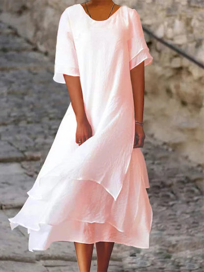 Nara - Elegante en chique jurk met laagjes