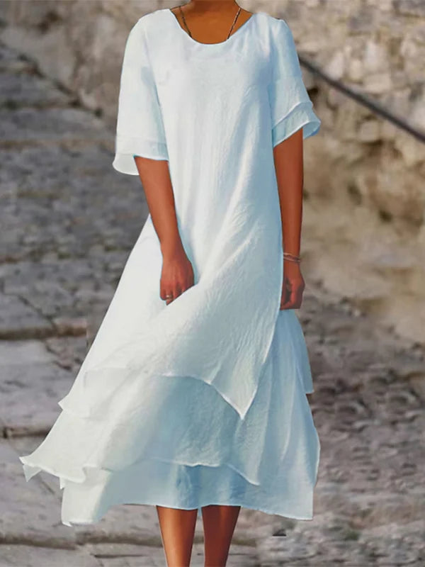 Nara - Elegante en chique jurk met laagjes