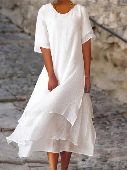 Nara - Elegante en chique jurk met laagjes