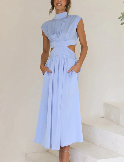 Nikki - Elegante jurk met zakken