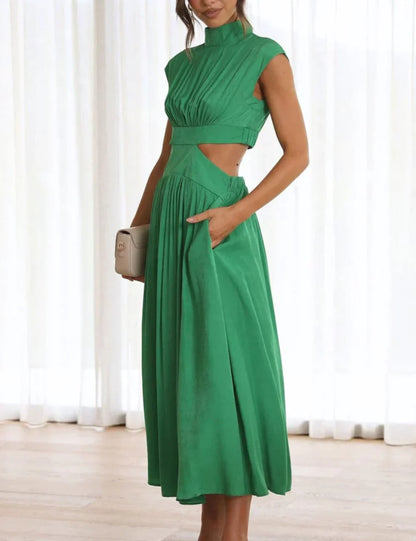 Nikki - Elegante jurk met zakken