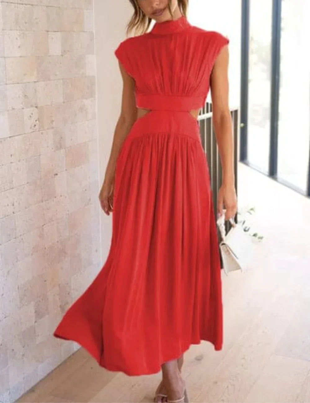 Nikki - Elegante jurk met zakken