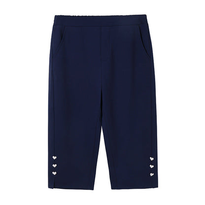 Damesbroek met slip-on pasvorm