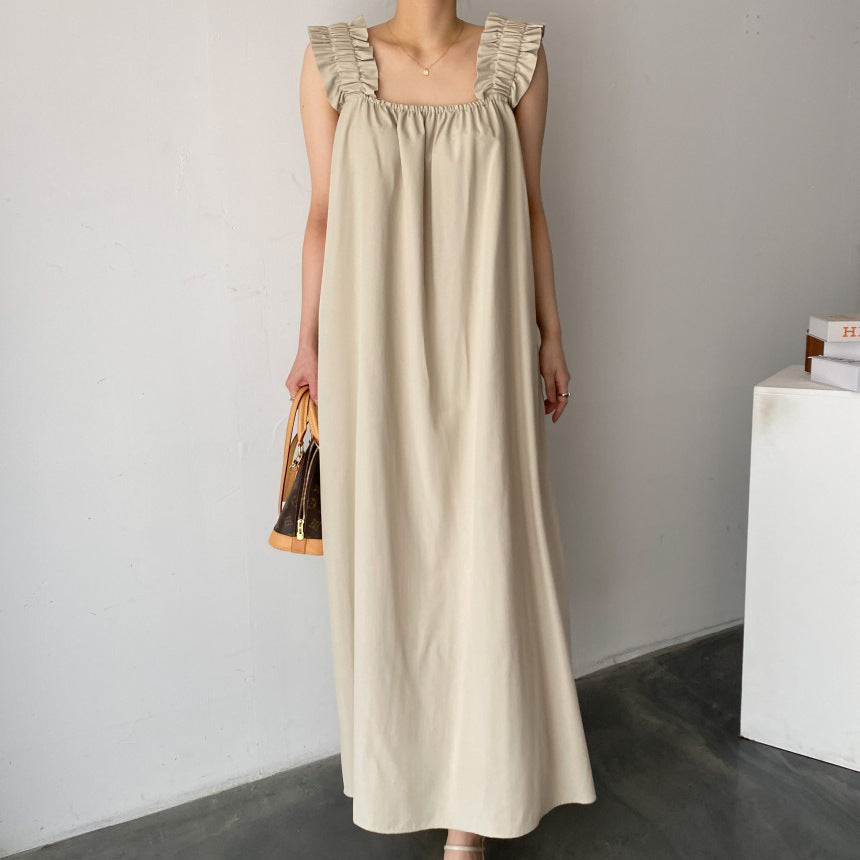 Modieuze jurk met print en split