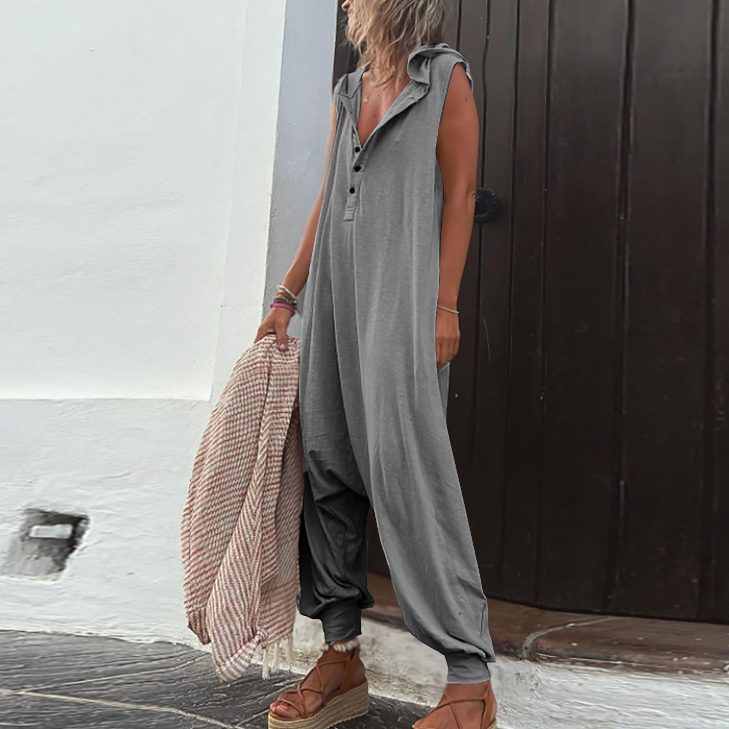 Roxane - casual harem jumpsuit