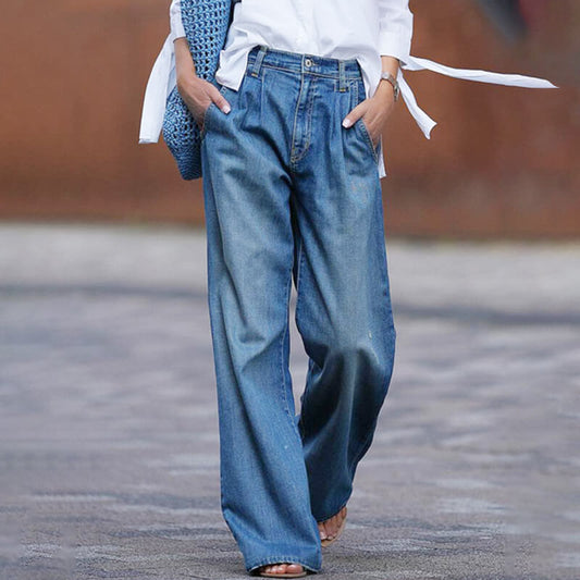 Callie Wijde Denim Jeans