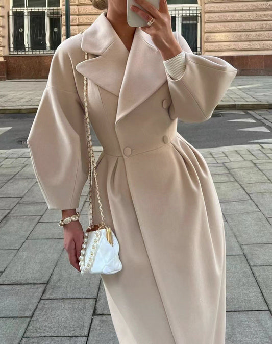 Aurélie | Warme en luxe damesjas, chic en comfortabel