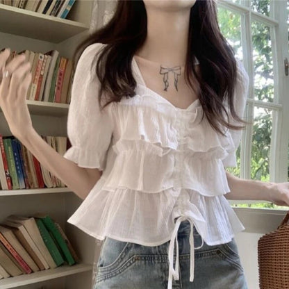 Ursul - Elegante gelaagde blouse voor dames