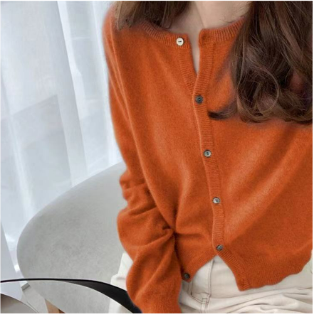 Informele damesvest met knoopsluiting
