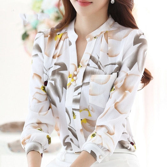 EdenBlouse I Chiffon Blouse Voor Dames
