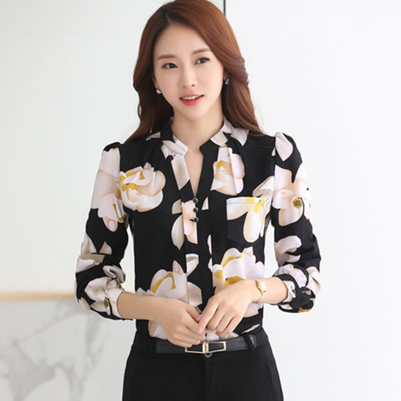 EdenBlouse I Chiffon Blouse Voor Dames