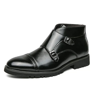 Vornis™ Heren Elegante Laarzen met Dubbele Gesp