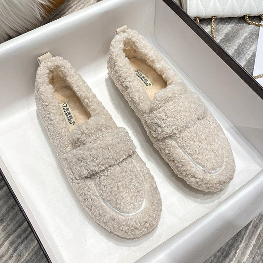Comfortabele pluche pantoffels