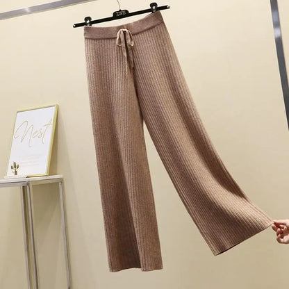 Emma | Gebreide Loungebroek | Casual Comfort | Zachte Stof