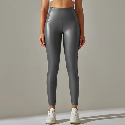 Nova | Glanzende Legging | Moderne Sportstijl | Stretchy Materiaal