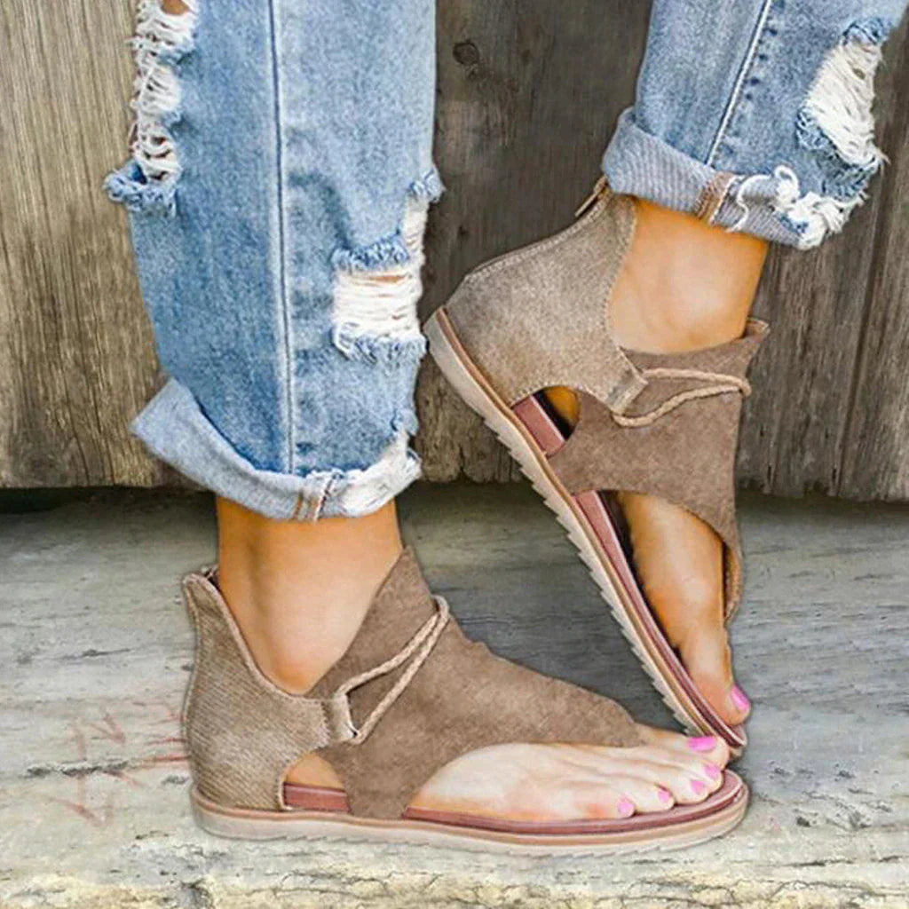 Doris® | Orthopedische platte sandalen
