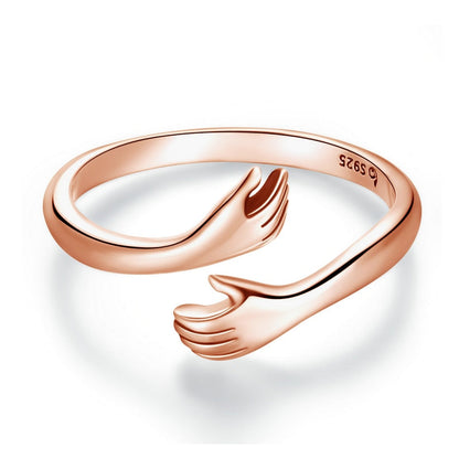 925 Sterling zilveren ongewapende ring