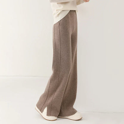 Lisa | Gebreide Pantalon | Comfortabel en Elegant | Luxe Stofmix