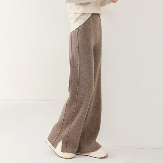 Lisa | Gebreide Pantalon | Comfortabel en Elegant | Luxe Stofmix