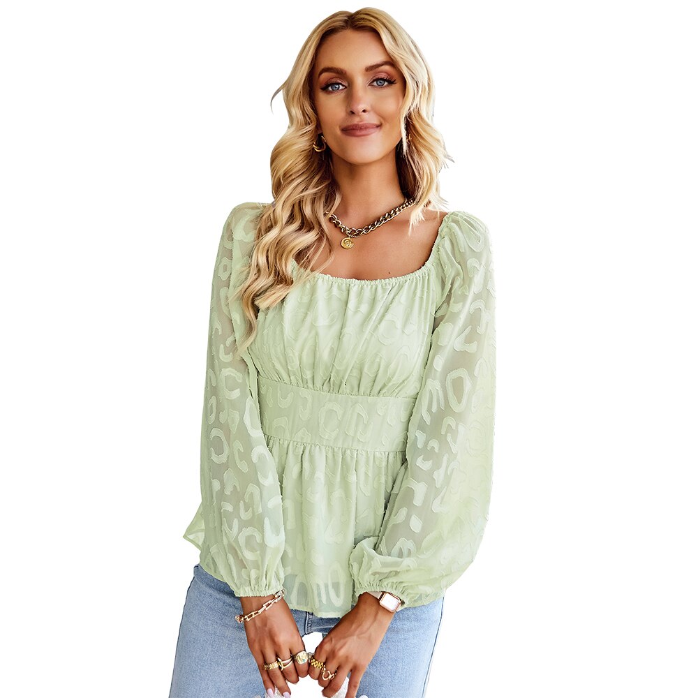 CharliesShirt I Blouse Met Pofmouwen Voor Dames