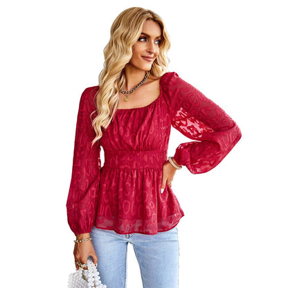 CharliesShirt I Blouse Met Pofmouwen Voor Dames
