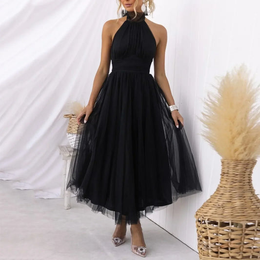 Elegante mouwloze jurk