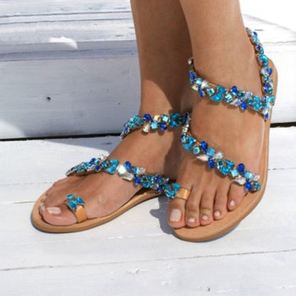 Crystal Slides | Diamanten Sandalen