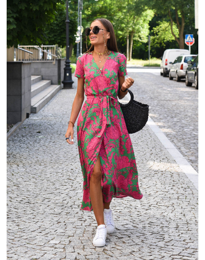 Elegante wikkeljurk