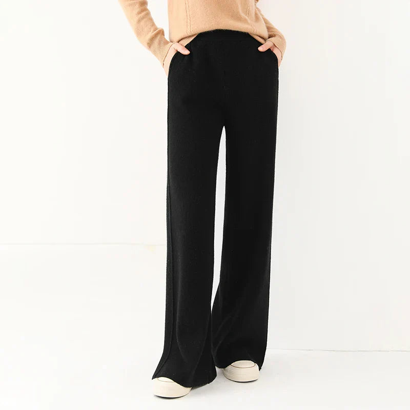 Lisa | Gebreide Pantalon | Comfortabel en Elegant | Luxe Stofmix