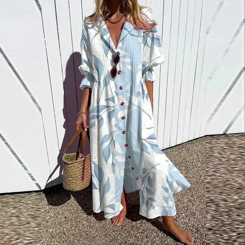 Leni™ | Elegante en vloeiende Boheemse jurk