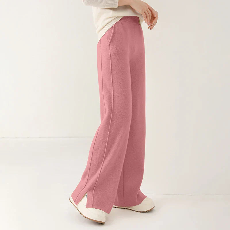 Lisa | Gebreide Pantalon | Comfortabel en Elegant | Luxe Stofmix