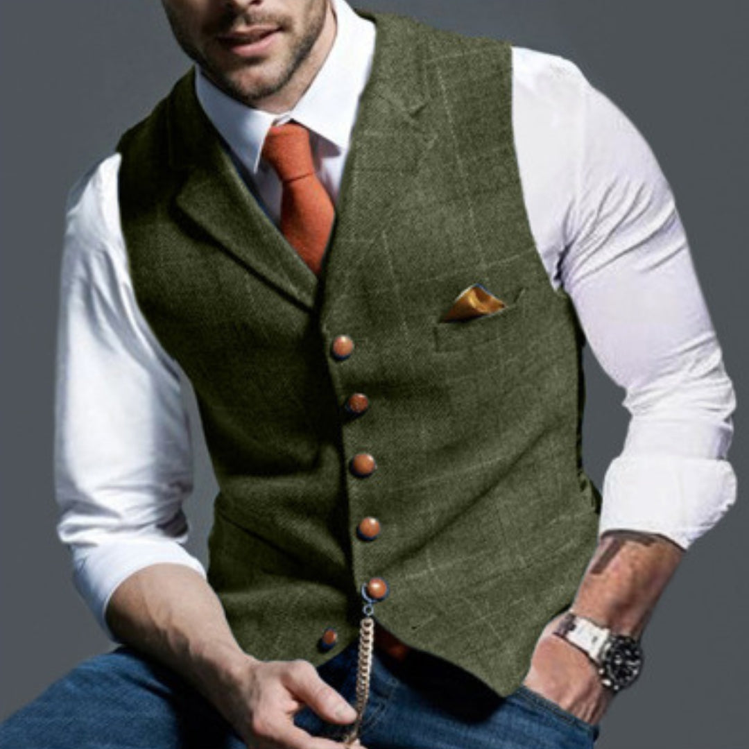 Cappi™ | Herengilet met elegante knopen