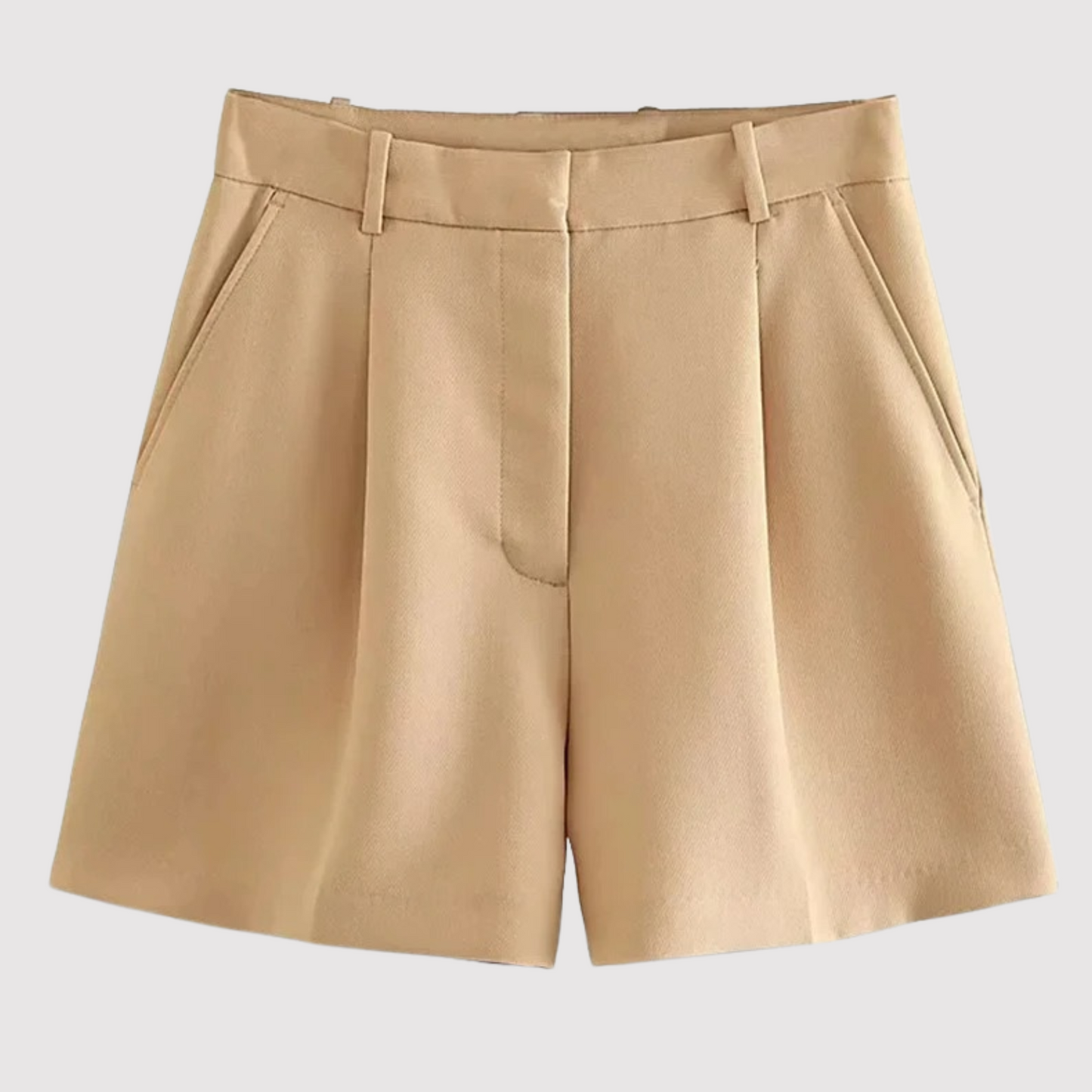 Modieuze korte broek met hoge taille