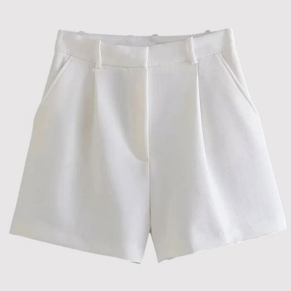 Modieuze korte broek met hoge taille