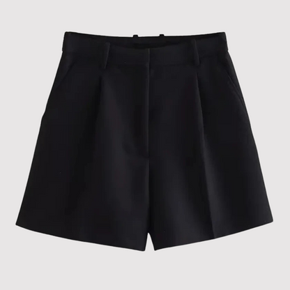 Modieuze korte broek met hoge taille