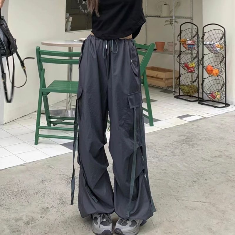 Franca broek - Baggy damesbroek met grote zakken in retrostijl