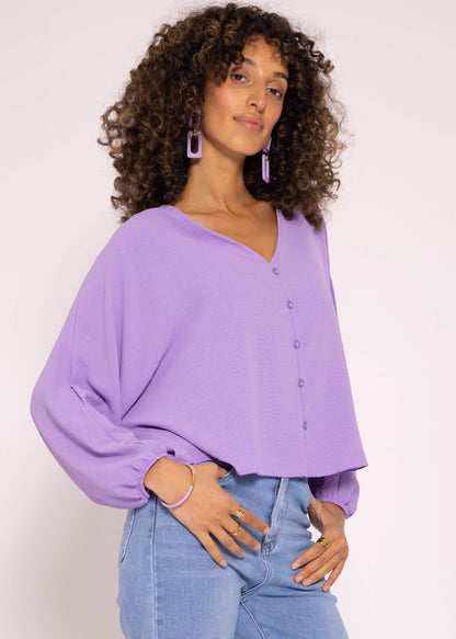 Lucy - Oversized vloeiende top