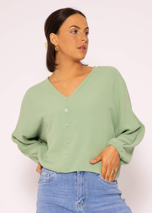 Lucy - Oversized vloeiende top