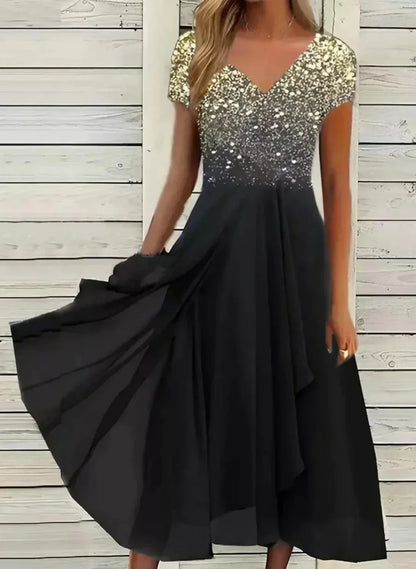 Elegante jurk met tijdloze charme en universele stijl