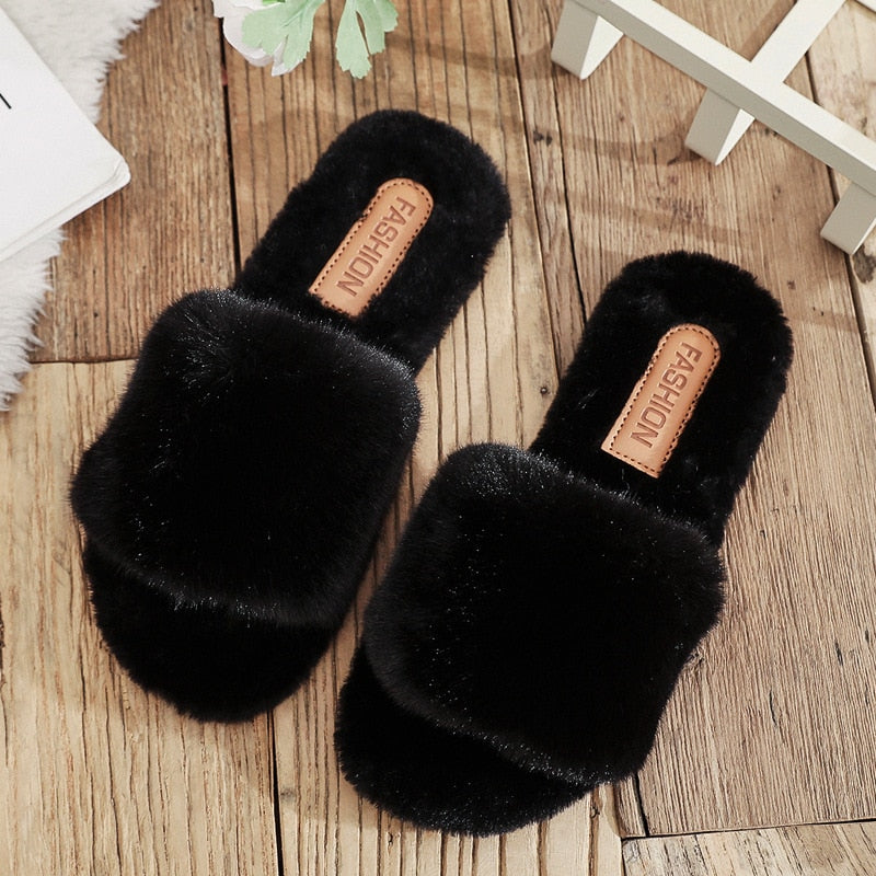 Pluizige Slippers