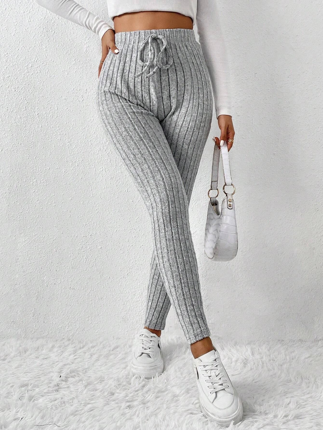 Geribde comfortbroek | Casual comfort | Zachte stof