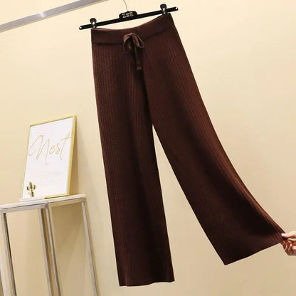 Emma | Gebreide Loungebroek | Casual Comfort | Zachte Stof