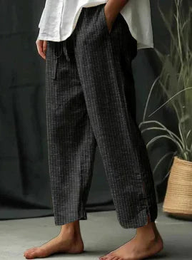 Klassieke gestreepte broek