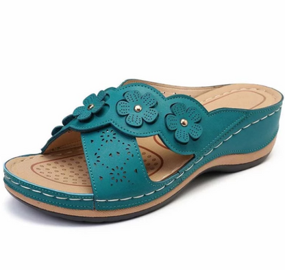 TrendZetter™: Vrouwelijke sandalen met bloemenontwerp