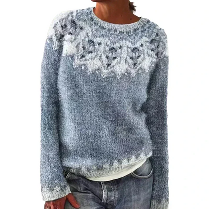 Charlotte | Trendy, chique en comfortabele gebreide damespullover