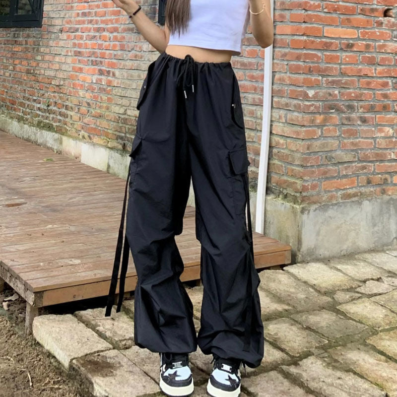 Franca broek - Baggy damesbroek met grote zakken in retrostijl