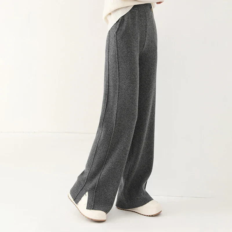 Lisa | Gebreide Pantalon | Comfortabel en Elegant | Luxe Stofmix